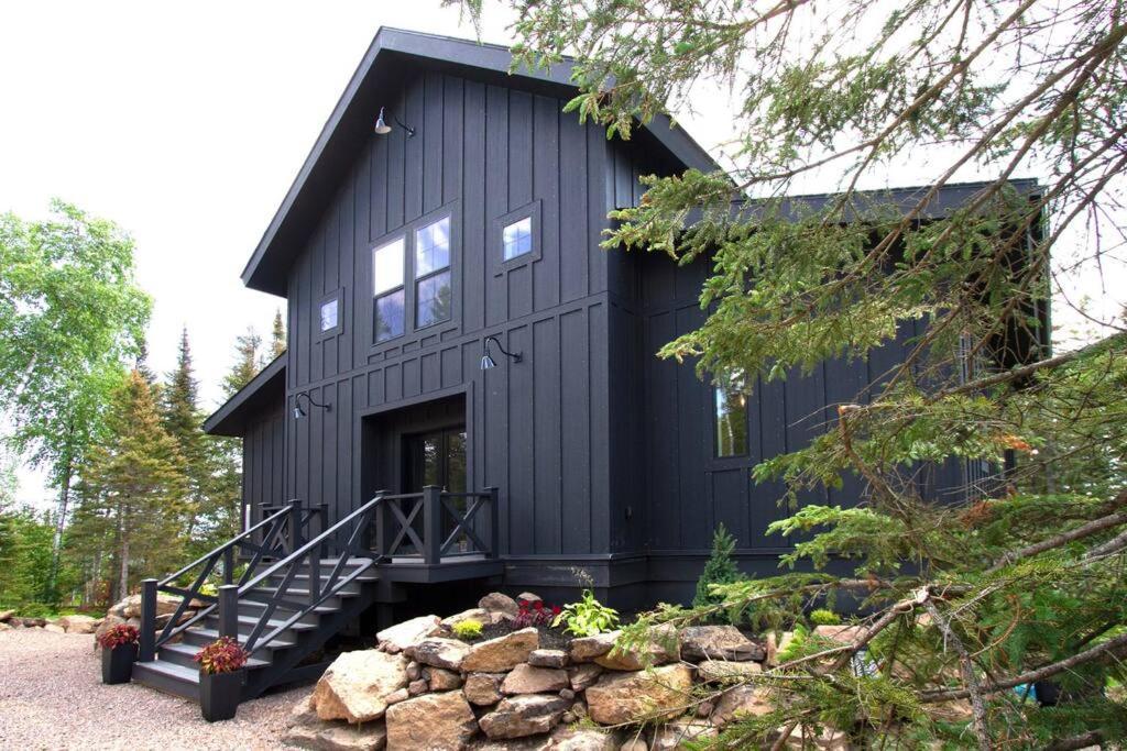 New Rustic Modern Cabin At Lutsen Mountains Εξωτερικό φωτογραφία